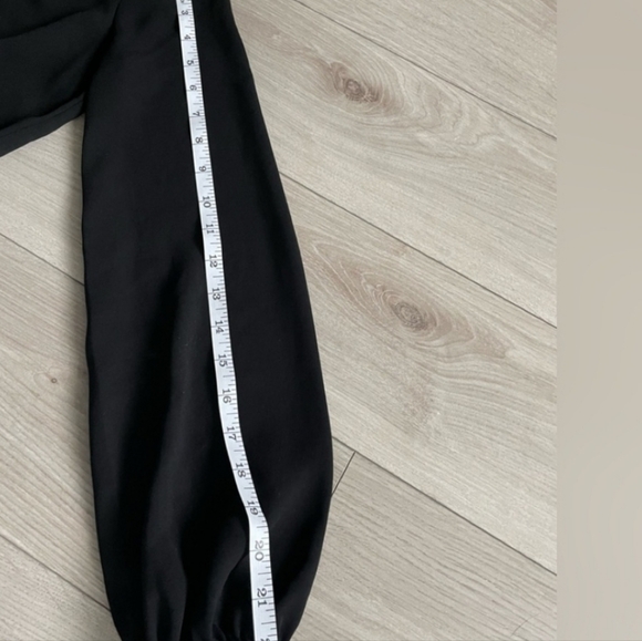 🛍️  *In black* Wilfred Eleonora crewneck blouse, cropped oversized XXS - Picture 2 of 8